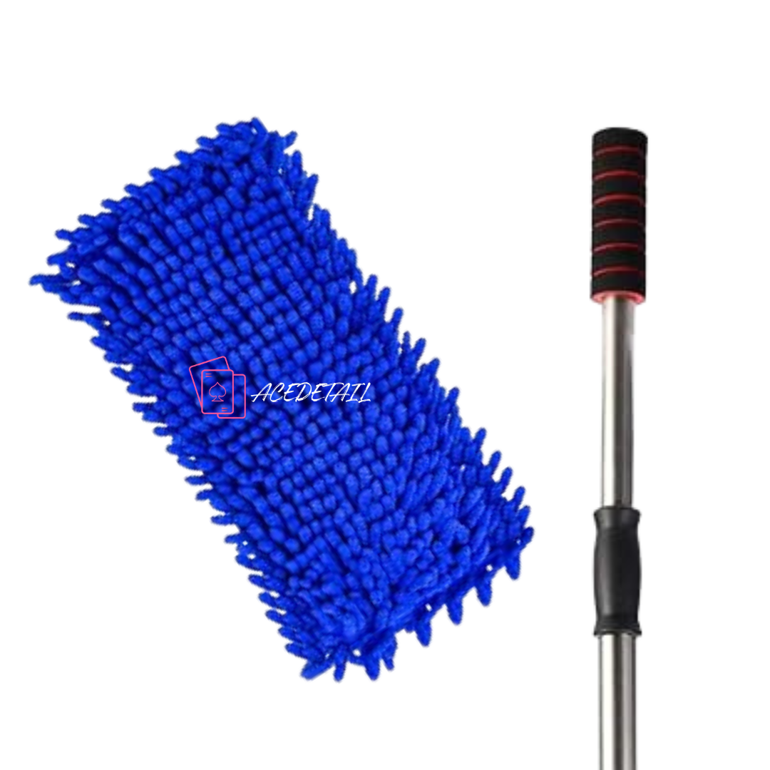 Perie Microfibra Albastra & Telescop Ace